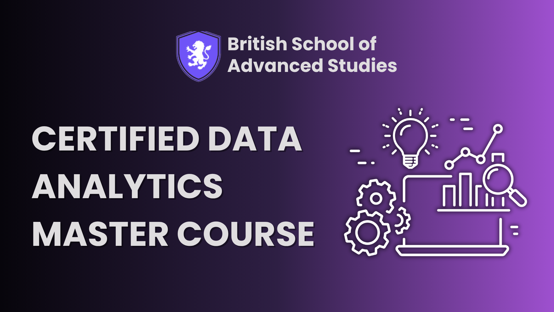 Certified Data Analytics Master Course